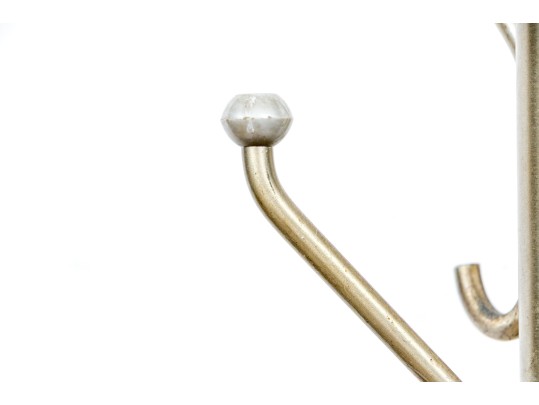 Mid Century Aluminum Coat Rack