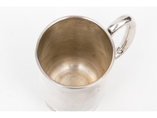 English Sterling Silver Mug     10.755 Troy Ozs. 