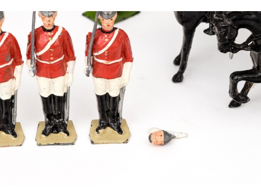 Two Sets Of Vintage Models Of Britain's Cavalry And Soldiers. Boxed