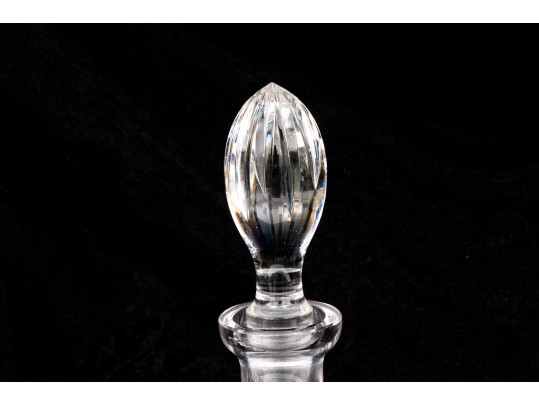 Collection Of Five Vintage Cut Crystal Decanters