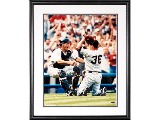 Steiner Sports Photofile David Cone Autographed Perfect Game Photographic Print