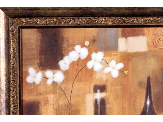 P. Curtis Print On Paper, Oriental Still Life