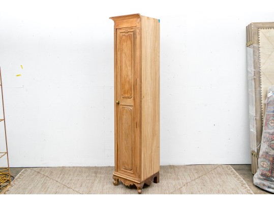 Louis XV Style Country Chic Corner Chimney Cabinet