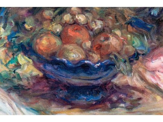 After Jose Royo, Color Print After An Oil Painting, Poemas