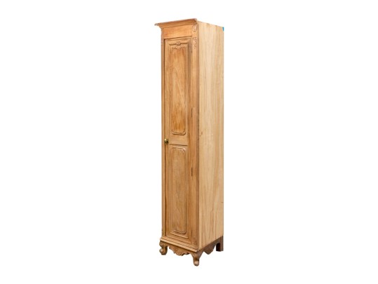 Louis XV Style Country Chic Corner Chimney Cabinet