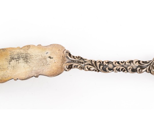 Three Antique Sterling Silver Flatware Items     2.925 Troy Ozs. 