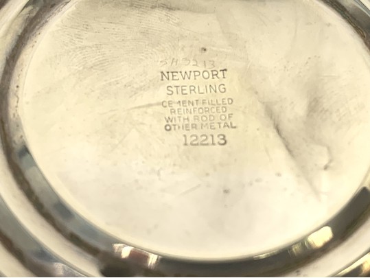 Collection Of Weighted Sterling Silver Candleholders, Compote & Bud Vase