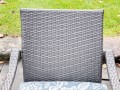 Metal & Resin Wicker 5 Piece Outdoor Dining Set