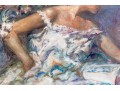 After Jose Royo, Color Print After An Oil Painting, Poemas