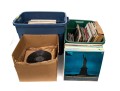 Three Boxes Of 210 Estate Records, 33's, 45's And 78's!