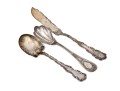 Three Antique Sterling Silver Flatware Items     2.925 Troy Ozs. 