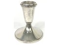Collection Of Weighted Sterling Silver Candleholders, Compote & Bud Vase