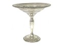 Collection Of Weighted Sterling Silver Candleholders, Compote & Bud Vase