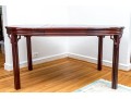 Vintage Rosewood Oval Dining Table With Two Extension Leaves