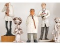 Extensive Collection Of Figural Doctor-Themed Decor