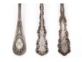 Three Antique Sterling Silver Flatware Items     2.925 Troy Ozs. 