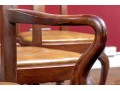 Set Of Six Mahogany Queen Ann Style Dining Chairs