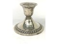 Collection Of Weighted Sterling Silver Candleholders, Compote & Bud Vase