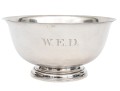 Watrous Sterling Silver Revere Reproduction Bowl    16.095 Troy Ozs. 