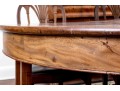 Antique Extension Dining Table On Carved Paw Feet