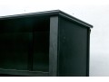 Handsome Black Lightweight Finished Book Case Cabinet