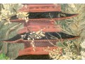 Florenz Signed Oil On Canvas, Japanese Pagoda