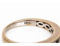 14k Gold Diamond Band Ring, App. 0.27 TCW, Size 7