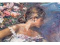 After Jose Royo, Color Print After An Oil Painting, Poemas