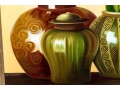 Miechell Signed, Oil On Canvas, Still Life With Three Vases