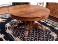 Antique Extension Dining Table On Carved Paw Feet