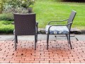 Metal & Resin Wicker 5 Piece Outdoor Dining Set