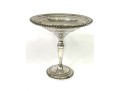 Collection Of Weighted Sterling Silver Candleholders, Compote & Bud Vase