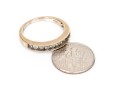 14k Gold Diamond Band Ring, App. 0.27 TCW, Size 7