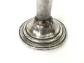 Collection Of Weighted Sterling Silver Candleholders, Compote & Bud Vase