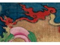 Two Chinese Color And Ink On Canvas Mounted To Board, Including Weituo And Zhao Gongming