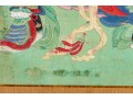 Two Chinese Color And Ink On Canvas Mounted To Board, Including Weituo And Zhao Gongming