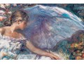 After Jose Royo, Color Print After An Oil Painting, Poemas