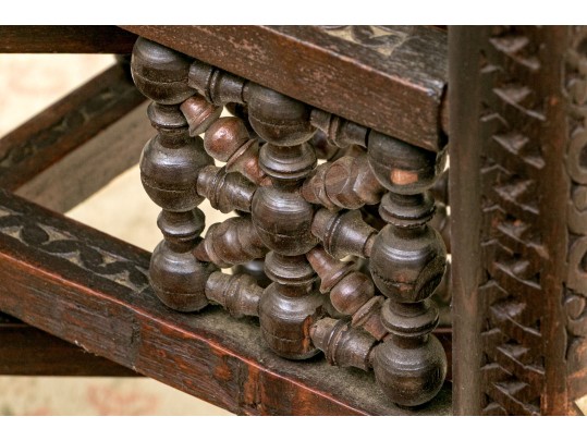 Brass Tray Top Table