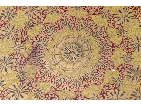 Brass Tray Top Table