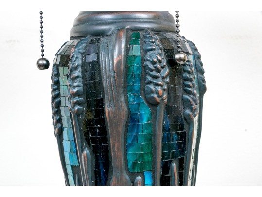 Decorative Three Light Tiffany Style Table Lamp