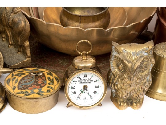 Enormous Collection Of Copper And Brassware