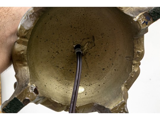 Decorative Resin Tiffany Style Table Lamp With Dragonflies