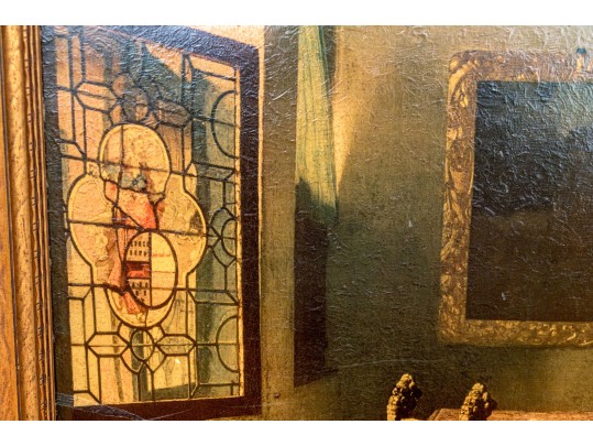 Decorative Print After Johannes  Vermeer (Dutch, 1632-1675) 