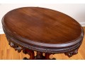 A Fine Victorian Walnut Oval Parlor Table, Ca. 1860-1880