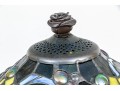Decorative Resin Tiffany Style Table Lamp With Dragonflies