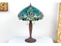 Decorative Tiffany Style Two Light Table Lamp 