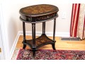 Decorative Bombay Co. Oval End Table - REVISED 9/9/25
