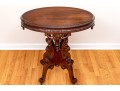 A Fine Victorian Walnut Oval Parlor Table, Ca. 1860-1880