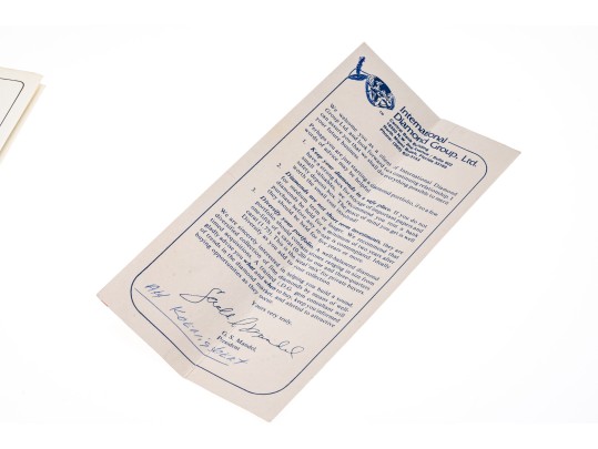 Loose Stone: Diamond, VVS2 H, CTS: 0.18, Sealed With Old Cert