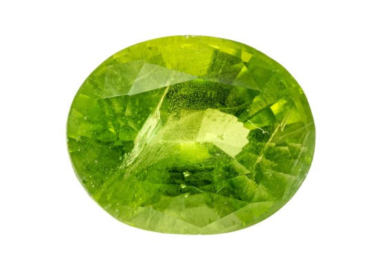 Loose Stone: Oval Faceted Peridot, CTS: 19.69